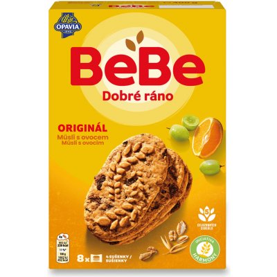 Opavia BeBe Dobré Ráno sušenky müsli s ovocem 400 g – Zboží Dáma