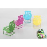 Svícínek "SPRING OWL" + svíčka 8x11/4b. – Zboží Mobilmania