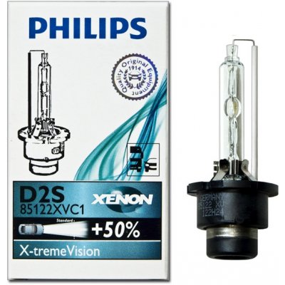 Philips xenon výbojka D2S X-treme Vision 5000K