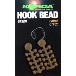 Korda Zarážky na háček Hook Bead Large green 20ks – Hledejceny.cz