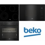 Set Beko BBIR17300BCS + HIC64404T + BMGB20212B – Hledejceny.cz