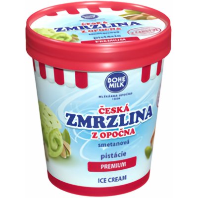 Bohemilk Premium Česká zmrzlina z Opočna Pistácie 460ml – Zbozi.Blesk.cz