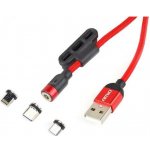 Multikabel USB Lightning/USB C/micro USB 1m UC-08