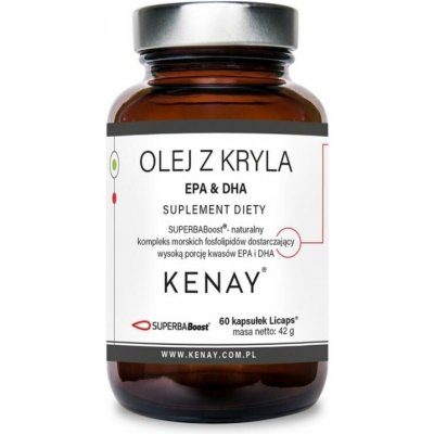 Kenay Olej z krilu EPA DHA Superba Boost 60 kapslí – Hledejceny.cz