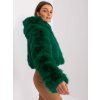 Dámský kabát Italy Moda at-kr-2378.96p dark green