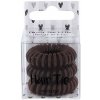 Gumička do vlasů 2K Hair Tie spirálovité gumičky do vlasů 3 ks odstín brown pro ženy