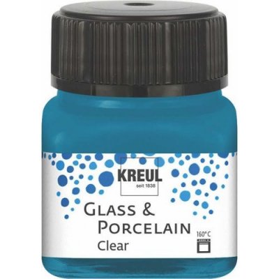 Kreul Barva na sklo a porcelán clear 20 ml AZUROVÁ – Hledejceny.cz