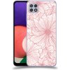 Pouzdro a kryt na mobilní telefon Samsung Pouzdro ACOVER Samsung Galaxy A22 5G A226B s motivem Floral I