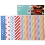APLI origami papír 15 x 15 cm mix barevných vzorů 50 ks – Hledejceny.cz