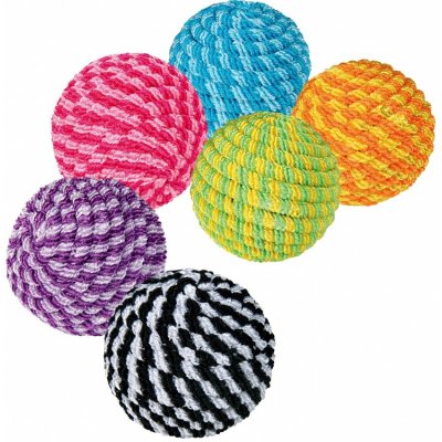 Trixie Provázkové míčky rúzné barvy 4,5 cm – Zboží Mobilmania