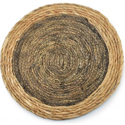 Mondex Podložka z mořské trávy Bali II tmavě hnědá/hnědá 38 cm – Hledejceny.cz