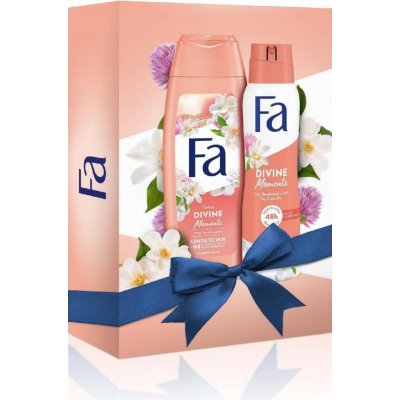 Fa Divine Moments sprchový gel 250 ml + deospray 150 ml + kosmetická taška dárková sada