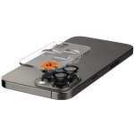 Spigen tR EZ Fit Optik Pro 2 Pack Black iPhone 14 Pro/iPhone 14 Pro Max AGL05205 – Zboží Živě