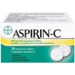 ASPIRIN C POR 400MG/240MG TBL EFF 20 – Sleviste.cz