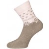Froté ponožky Marlen šedá