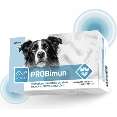 AlterVet Probiotika pro psy 60 kapslí – Hledejceny.cz
