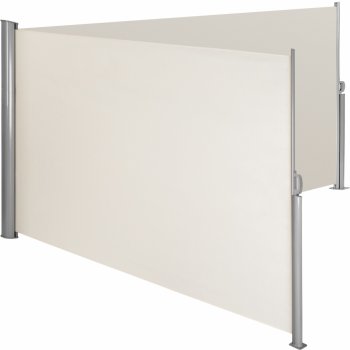 Tectake 402336 Venkovní boční markýza dvojitá béžová 180x600 cm od 4 179 Kč  - Heureka.cz