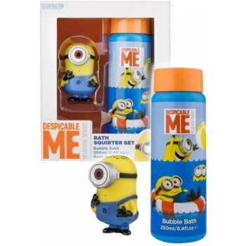 Minions Minions pěna do koupele 250 ml + stříkací postavička dárková sada