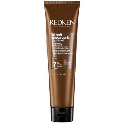 Redken Bezoplachová péče pro suché kudrnaté a vlnité vlasy All Soft Mega Curls Hydramelt (Treatment) 150 ml – Hledejceny.cz