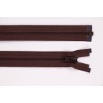 de-park Zip YKK - 75cm - dělitelný - čokoládově hnědá - 729 – Hledejceny.cz