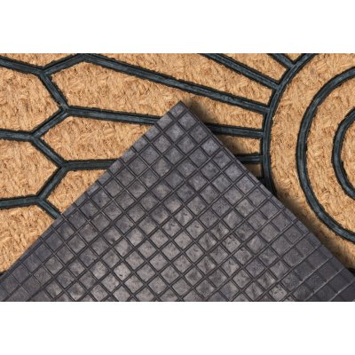 Hanse Home Collection Mix Mats 105685 Cocos půlkruh Hnědá 45x75 cm – Hledejceny.cz