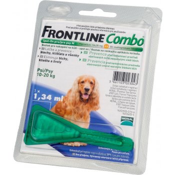 Frontline Combo Spot-On Dog M 10-20 kg 2 x 1,34 ml