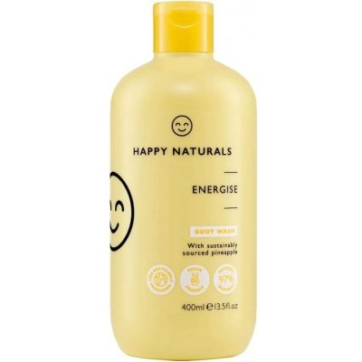Happy Naturals sprchový gel s ananasovým extraktem 400 ml – Hledejceny.cz