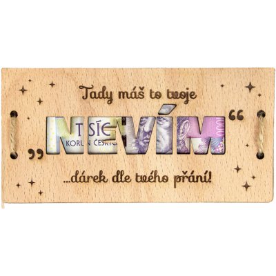 Dárek k narozeninám NEVÍM – Zboží Mobilmania
