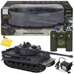 Teddies RC Tank TIGER I plast 33cm 27MHz RTR na baterie+dobíjecí pack se zvukem a světlem 1:28 – Hledejceny.cz