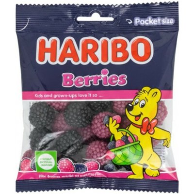 Haribo Berries želé Ostružina Malina 100 g – Sleviste.cz