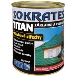SOKRATES TITAN základní a vrchní barva na plechové střechy 0,7kg - zelená – Zboží Mobilmania
