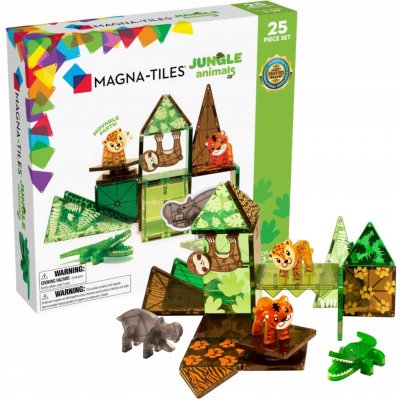 Magna-Tiles Zvířata z džungle 25 ks – Hledejceny.cz