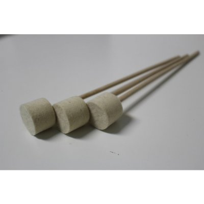 G&W Palička s plstěnou hlavičkou válec 15x20mm – Zboží Mobilmania