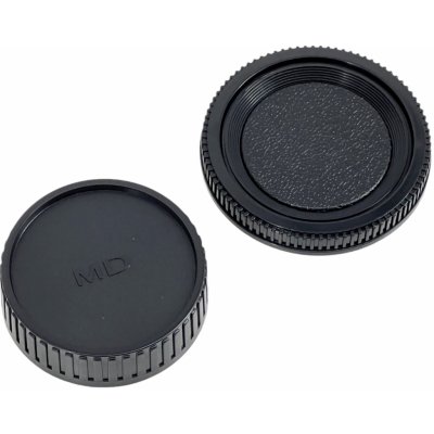 FILM-TECHNIKA Přední a zadní krytka na objektiv Minolta MD – Sleviste.cz
