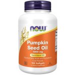Now Foods Pumpkin Seed Oil dýňový olej 1000 mg 100 softgel kapslí – Zboží Mobilmania