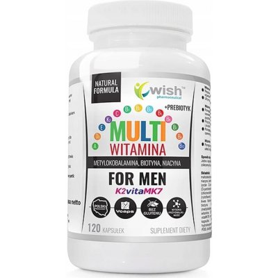 Wish Multivitamin pro muže 120 kapslí – Hledejceny.cz