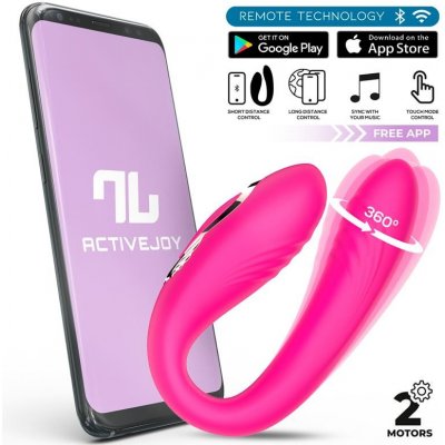 InToYou Lanty 360 Swinging & Vibrating Couple Toy with Remote Pink – Sleviste.cz