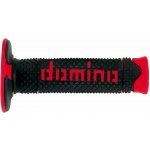 Domino gripy A260 offroad délka 120 mm, černo-červené