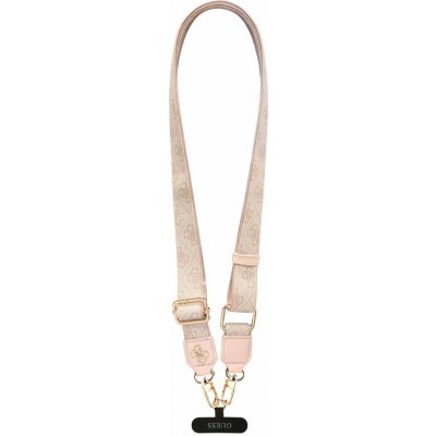 Popruh Guess Crossbody PU 4G Metal Logo Pink 140409 – Sleviste.cz