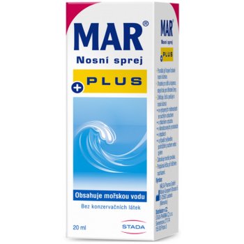 Mar Plus Nasenspray moř.voda s dexpanth. 3% 20 ml