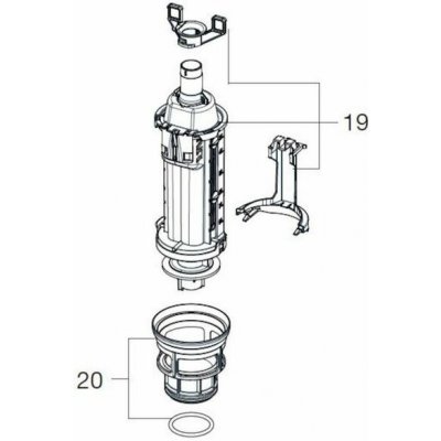 Jika vypouštěcí ventil 9L 238953 AV0022500R – Zboží Mobilmania