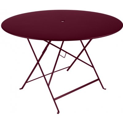 Fermob Bistro 117 cm Třešňově červený kovový skládací stůl – Hledejceny.cz