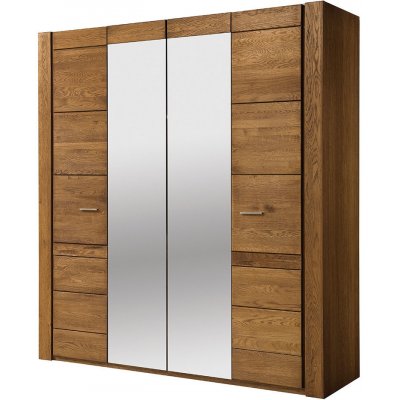 Szynaka Velvet II 77 205 cm z masivu dub rustikal – Zboží Dáma