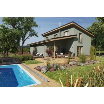 Qbig Benefit Přelivový bazén 4 x 8 x 1,2 m – Sleviste.cz