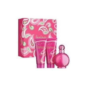 Britney Spears Fantasy EDP 100 ml + tělové mléko 100 ml + sprchový gel 100 ml dárková sada