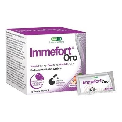 Immefort Oro příchuť jablko 30 sáčků – Hledejceny.cz