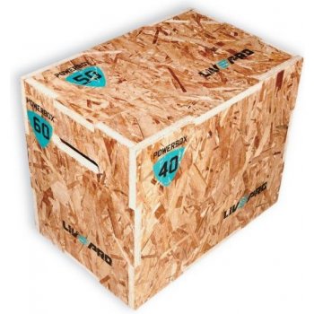 Livepro CrossFit Plyo box 3v1 WOODEN