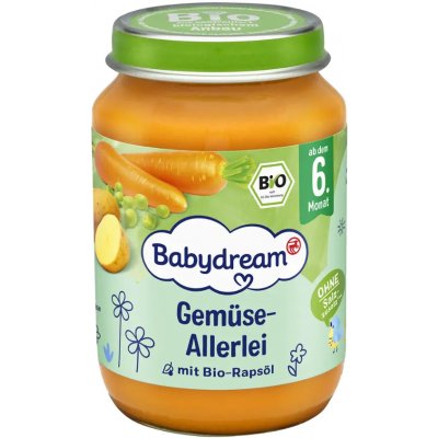 Babydream BIO mixovaná zelenina 190 g – Zboží Dáma