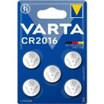 Varta CR 2016 5ks 6016101415 – Zboží Mobilmania