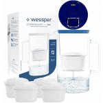 Wessper D2 Borosilicate FutureFlow Aquamax 3,3 l modrá – Zboží Dáma